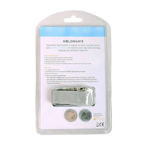 Collier Anti-Aboiement Doux pour Chien – Sans Choc Électrique – Taille Large