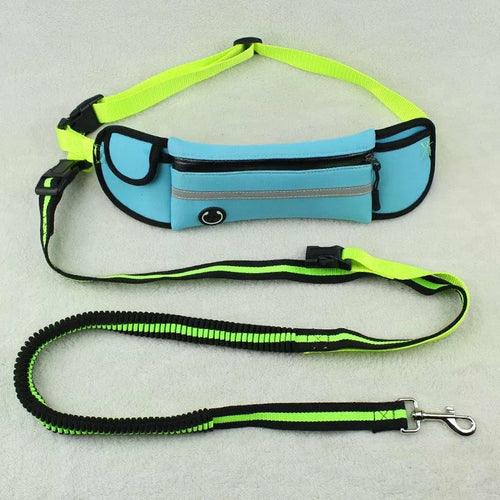 Sacoche de sport avec laisse pour chien – Imperméable et réfléchissante