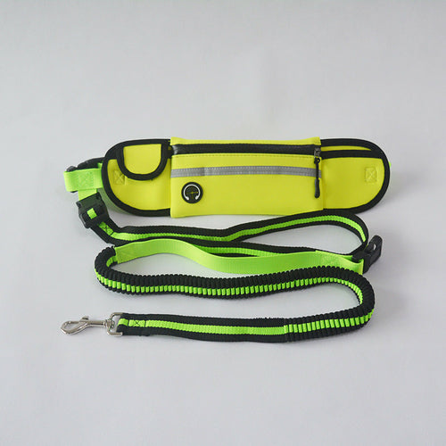 Sacoche de sport avec laisse pour chien – Imperméable et réfléchissante