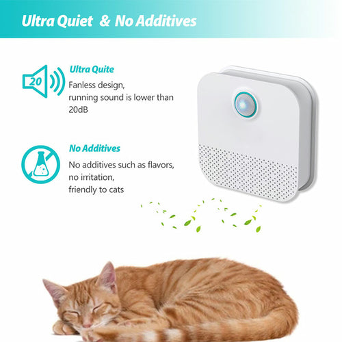 Purificateur d’air intelligent pour bac à litière – Désodorisant pour chat