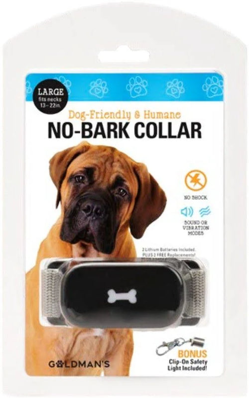 Collier Anti-Aboiement Doux pour Chien – Sans Choc Électrique – Taille Large